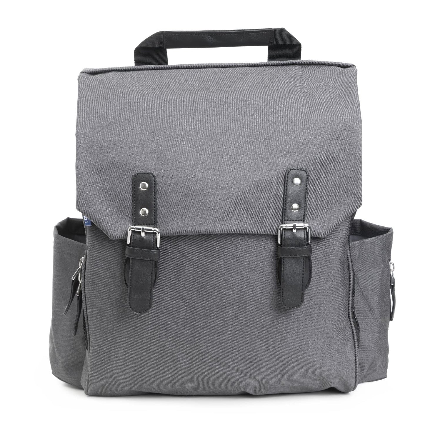 Chicco Lightweight and functional backpack for parents, equipped with thermal pockets, practical, elegant and functional, with magnetic closure, dark gray