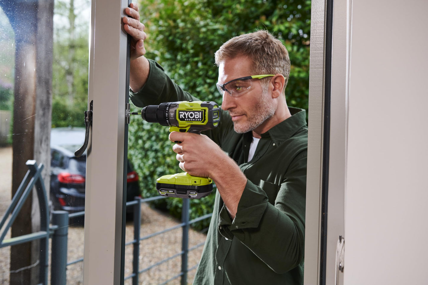 Ryobi RPD18BL2-0, Trapano a Percussione 18V ONE+ Brushless, Trapano con Mandrino Autoserrante 13mm, 3 Modalità di Lavoro, 2 Tipologie di Velocità, Compatto e Leggero, Luce LED, Batteria non Inclusa