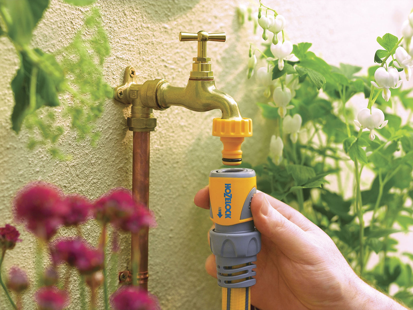 HOZELOCK | Raccordo Rapido per Tubi ø19mm-25mm per Irrigazione da Giardino