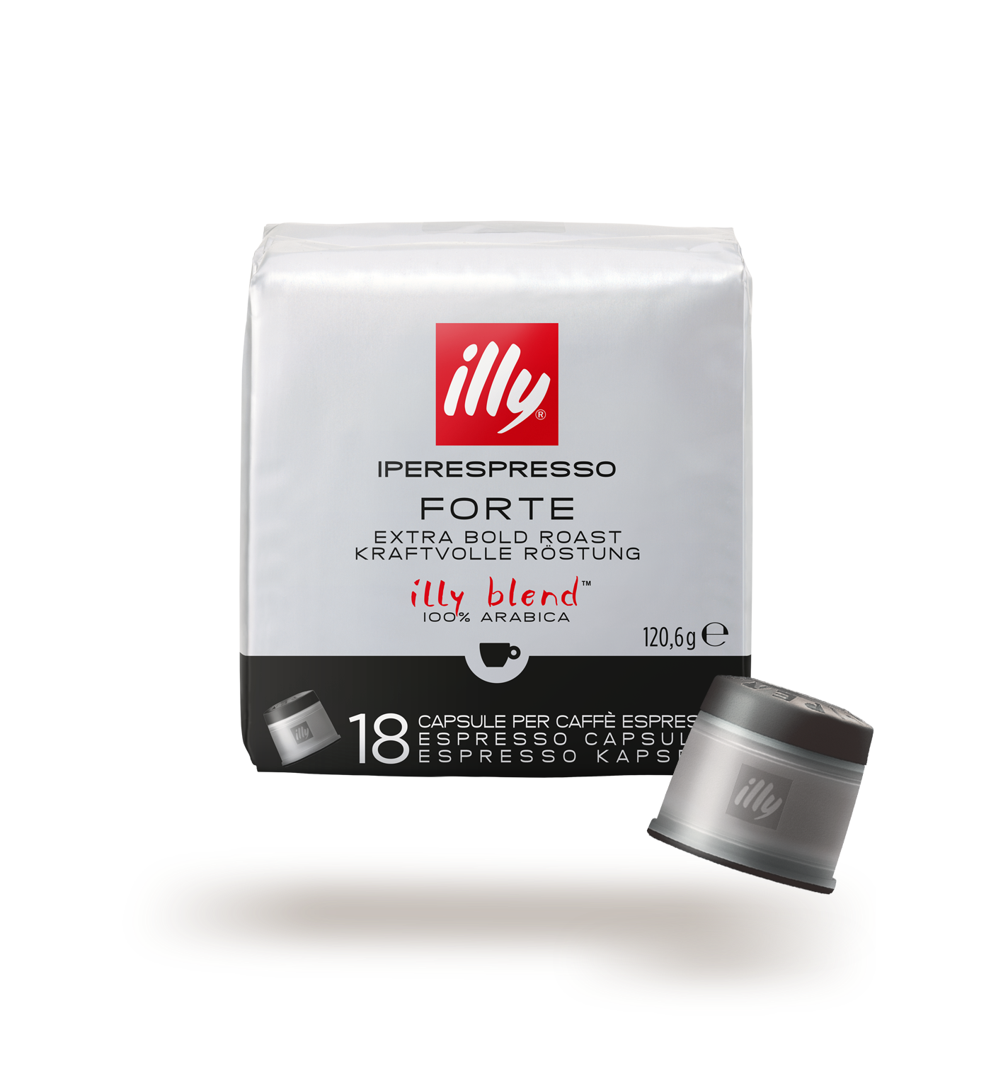 ILLY 108 Caffè in Capsule Iperespresso | Selezione Monoarabica Monorigine | 6 Confezioni Assortite : Brasile, Etiopia, Guatemala, Forte, Intenso o Classico