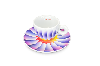 illy ART COLLECTION 24624-2 Judy Chicago 2 Tazze da Espresso Numerate e Firmate