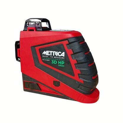 Livella Laser Autolivellante Metrica 3D 360 Gradi Raggio Verde 61410M High Power