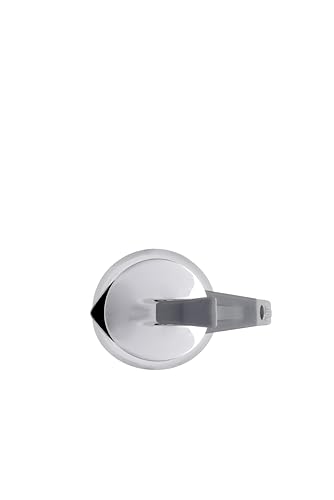 Aeternum, La Divina Re Inox, Caffettiera 6 Tazze, Adatta all'Induzione, Acciaio Inox, Argento