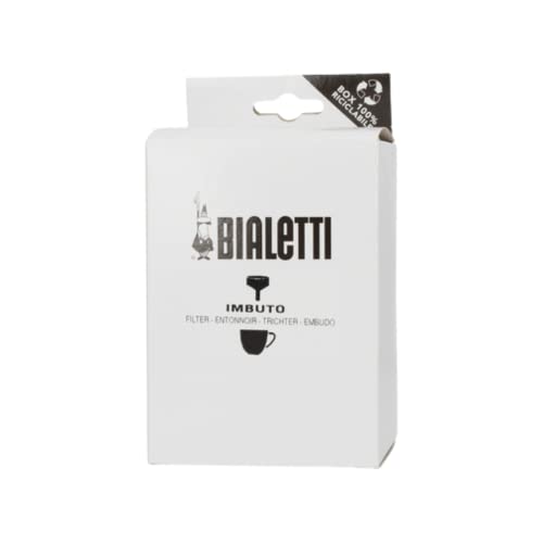 Bialetti Ricambi, Include 1 Filtro a Imbuto, Compatibile con Moka Express e Dama (9 Tazze)