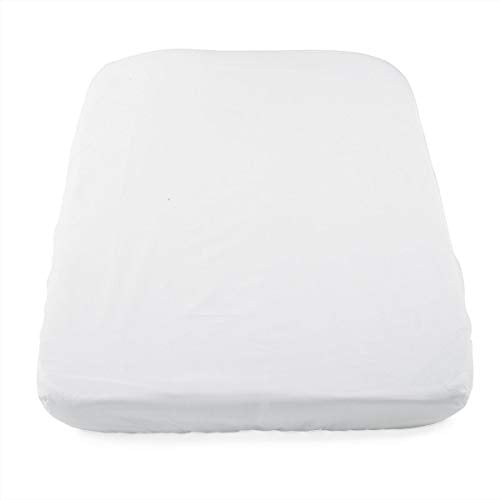 Chicco Set di lenzuola 4 pezzi con angoli per mini culla, lenzuolo con angoli + copripiumino + federa per cuscino, 50 x 83 cm, grigio a righe