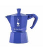 Bialetti Caffettiera Moka 1 tazza Blu, in Alluminio