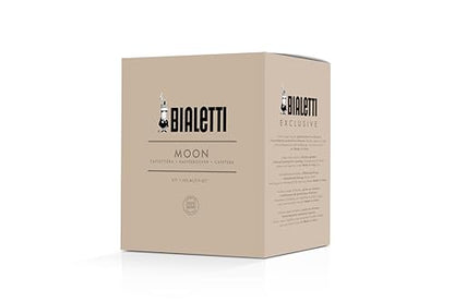 Bialetti Moka Exclusive 3 Tazze Vintage (3 tazze, Silver)