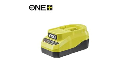 RYOBI Kit Batteria 18V ONE+™ Lithium+™ 4,0 Ah con Caricabatteria Compatto, Compatibile con Tutti gli Utensili 18V ONE+™
