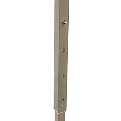 EverGreen Gazebo richiudibile 3x3 m pieghevole telo bianco in PVC 100% impermeabile 9006