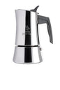 Aeternum, La Divina Re Inox, Caffettiera 6 Tazze, Adatta all'Induzione, Acciaio Inox, Argento