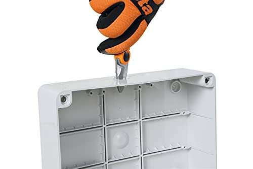 Beta 1128FXS - Forbici elettricista con svasatore, lame in acciaio inossidabile con microdentatura, gola tranciacavo e crimpatore per terminali a tubetto