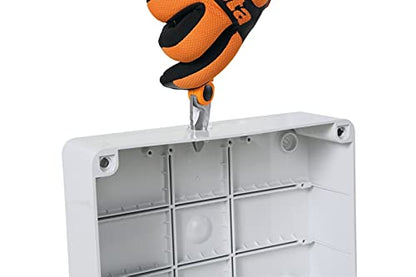 Beta 1128FXS - Forbici elettricista con svasatore, lame in acciaio inossidabile con microdentatura, gola tranciacavo e crimpatore per terminali a tubetto
