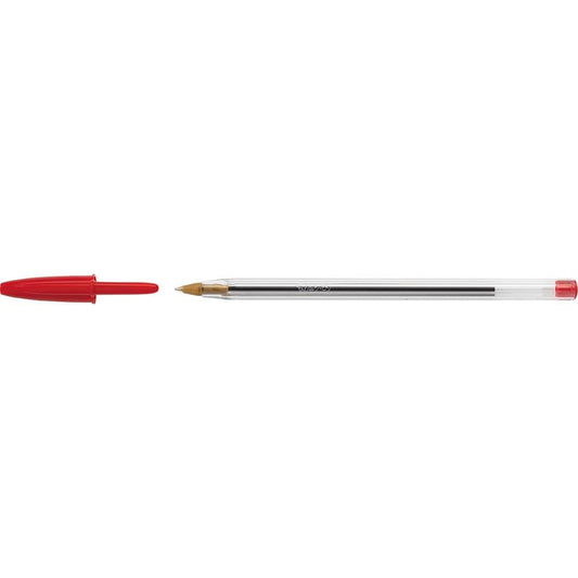 PENNA A SFERA CRISTAL ORIGINAL inchiostro rosso BIC