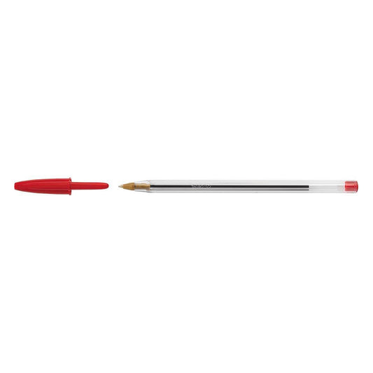 PENNA A SFERA CRISTAL ORIGINAL inchiostro rosso BIC