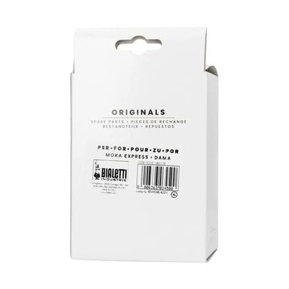 Bialetti Ricambi, Include 1 Filtro a Imbuto, Compatibile con Moka Express e Dama (9 Tazze)