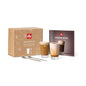 illy COLLECTION Kit Indulgence 2 Bicchieri 170ml + 2 Cucchiaini + Ricettario