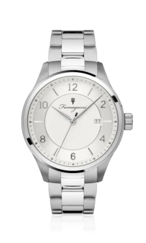 Carpe Diem Shop FU187 Fumagazzi QuasiSobrio Bianco Orologio Acciaio ø 42 mm