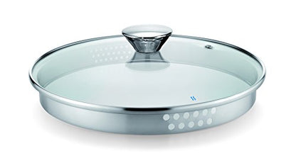 Lagostina Smart Set di Pentole Induzione, Gas e Forno in Acciaio Inox 18/10, 9 Pezzi, Fondo Lagoseal Plus Triplo Strato, Batteria di Pentole con 4 Casseruole, Pentola 2 Maniglie, 4 Coperchi