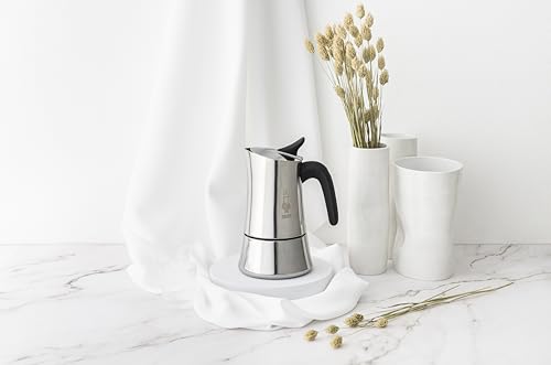 Bialetti Moka Exclusive 3 Tazze Vintage (3 tazze, Silver)
