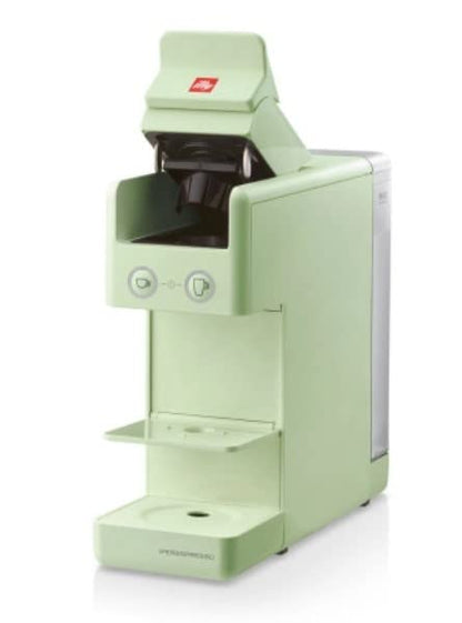 illy Iperespresso Y3.3 - Macchina Da Caffè Per Capsule, Colore Verde Chiaro