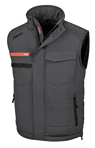 GILET MULTITASCHE BLACK-GREY TG. M