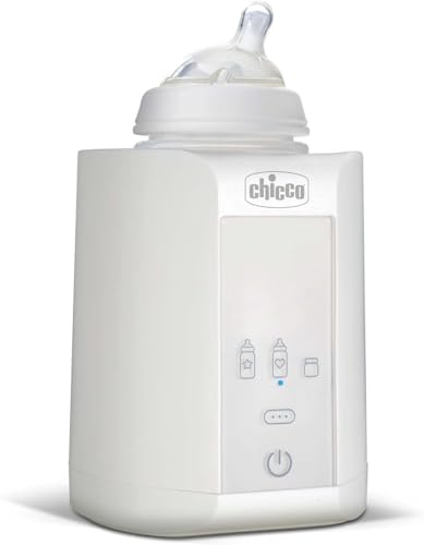 Starker Kiy Chicco: Bilancia, Scaldabiberon, Sterilizzatore con Asciugatura, 1 Biberon, 2 Gommotti Ciuccio 0Mesi+ - Tutto il necessario per il tuo Neonato