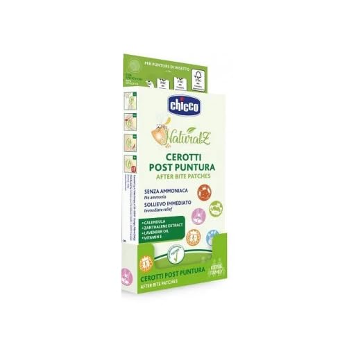 Chicco 30 Post Bite Insect and Mosquito Patches | After puncture without ammonia, with calendula, suitable for children, with soothing function.