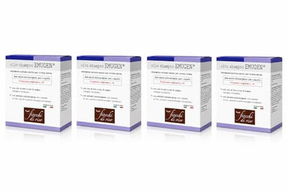Fiocchi di Riso Olio Shampoo EMUGEN, 45ml, per Neonati, Crosta Lattea, Delicato sul Cuoio Capelluto, Senza Sostanze Chimiche