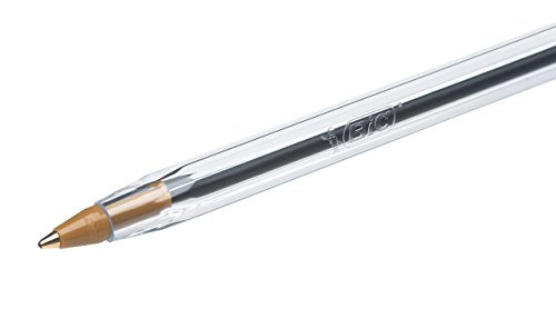 BIC BIC® Cristal® - Penna a sfera media, 0,4 mm, colore: Blu
