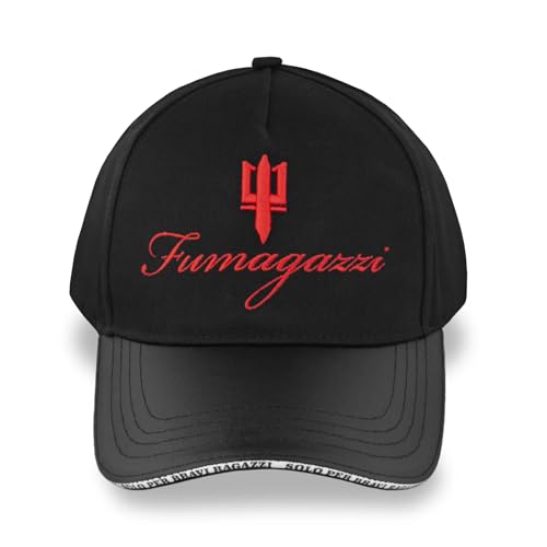 Carpe Diem Shop FUMAGAZZI | Berretto Cappello con Visiera Combo DiavolALetto” NeroRosso