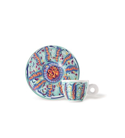 Illy Art Collection Sol Calero | 25366 Un Set da 4 Tazze Espresso, Numerate e Firmate dall'artista