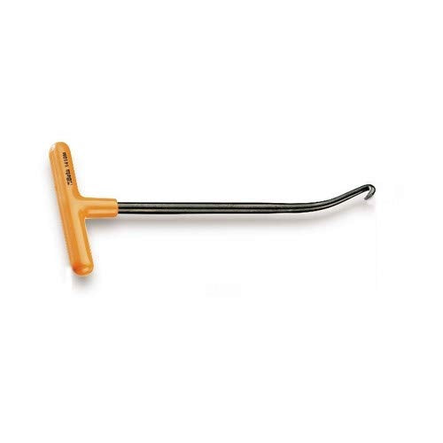 Beta Tools 1410/M - Chiave a gancio a molla per tirare molle su moto da corsa e freni a tamburo Lunghezza: 155 mm