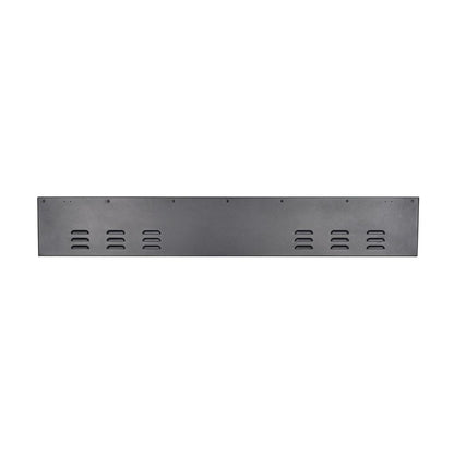 Camino elettrico da parete caminetto a incasso 3 Lati BOSTON130 L127 x P20 x H44