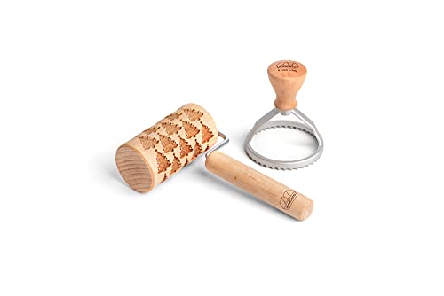 Marcato XPR-PROMO-008-VER Kit per biscotti, Legno e Alluminio, Verde