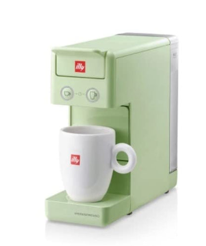 illy Iperespresso Y3.3 - Macchina Da Caffè Per Capsule, Colore Verde Chiaro