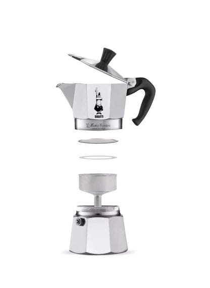 Bialetti Ricambi, Include 1 Guarnizione e 1 Piastrina, Compatibili con Moka express 6 tazze, Moka Induction, Orzo Express e Brikka