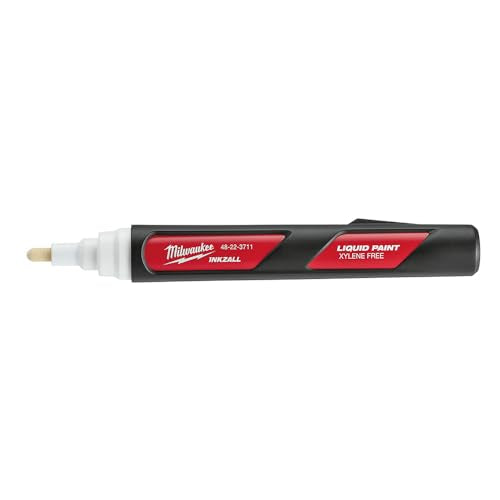 Pennarello Milwaukee Vernice liquida Bianca Inkzall 48223711