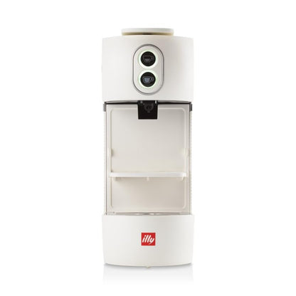 illy Nuova Macchina da Caffè a Cialda ESE 44 mm Filtro Carta 1000 ml, Colore Bianco