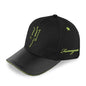 Carpe Diem Shop FUMAGAZZI | Berretto Cappello con Visiera Combo “SquadraCorse” NeroVerde Tema carbonio