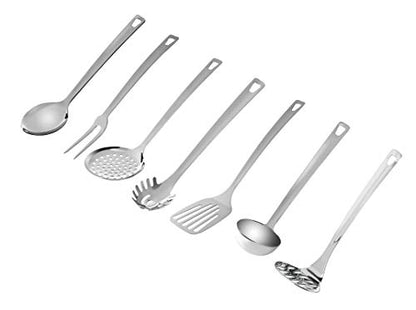 Lagostina Sfiziosa Set di Pentole Induzione, Gas e Forno in Acciaio Inox 18/10, 24 Pezzi, Fondo Lagoseal Plus, con 5 Casseruole, 3 Pentole, Bollilatte, 8 Coperchi, 7 Utensili Cucina
