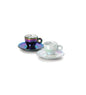 illy Collection 25568 Set di 2 Tazze da Espresso Art Collection John Armlender, Tazzine + Piattini Numerati e Firmati