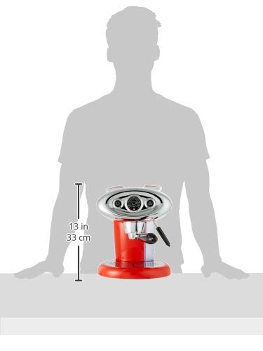 illy Macchina da Caffè a Capsule Iperespresso X7.1, 1.2L Rosso