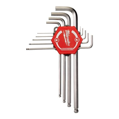 Milwaukee Set di chiavi a brugola 1,5 mm - 10 mm, 9 pezzi