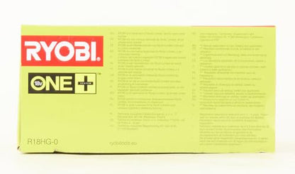 Ryobi 5133004423 - Soffiatore ad aria calda (18 V, grado di calore fino a 470°, illuminazione a LED, con due ugelli, senza batteria) R18HG