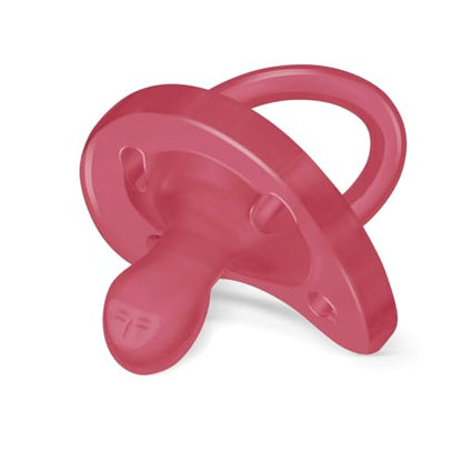 PhysioForma Ciuccio in Silicone 16 - 36 Mesi, Set di Gommotti Morbidi e Delicati, Supportano la Respirazione Fisiologica e Favoriscono il Corretto Sviluppo della Bocca, Rosa