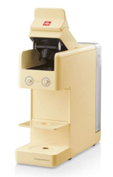 illy Iperespresso Y3.3 - Macchina Da Caffè Per Capsule, Colore Giallo Chiaro
