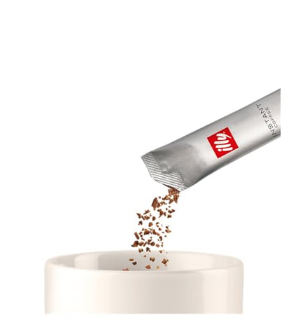 ILLY 200 Caffè Solubile Istantaneo 10 Scatole da 20 Stick di Caffe 100% Arabica, Tostato CLASSICO 25715ME