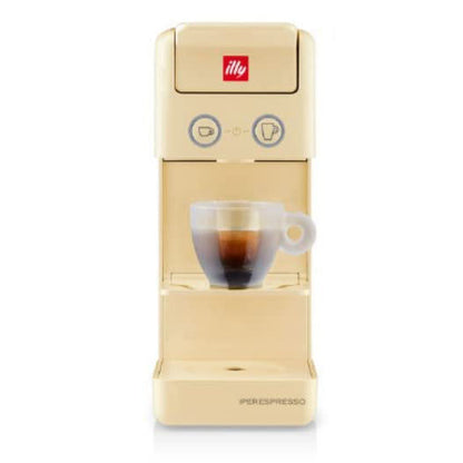 illy Iperespresso Y3.3 - Macchina Da Caffè Per Capsule, Colore Giallo Chiaro