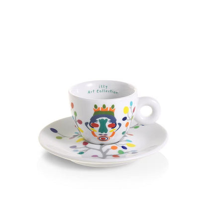 Illy Art Collection Pascale Marthine Tayou 6 Tazze da Caffè Espresso Numerate Firmate