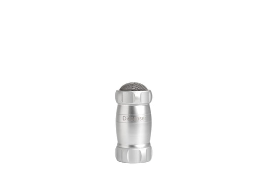 Marcato Spargi Zucchero a Velo, Settaccio da Cucina, Spargicacao in Polvere, anche per Farina e Spezie, in Alluminio, Made in Italy. Modello: Dispenser, Argento